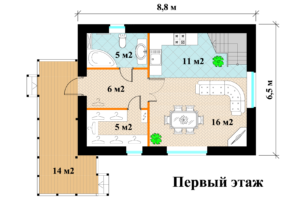 Деревянные конструкции для коттеджа в п.Волковицы